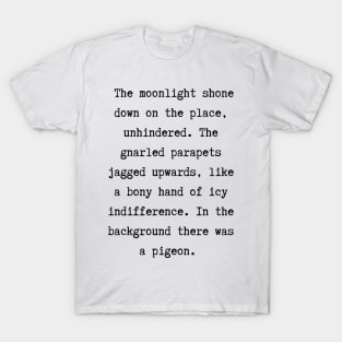 Background pigeon Garth Marenghi’s Darkplace T-Shirt